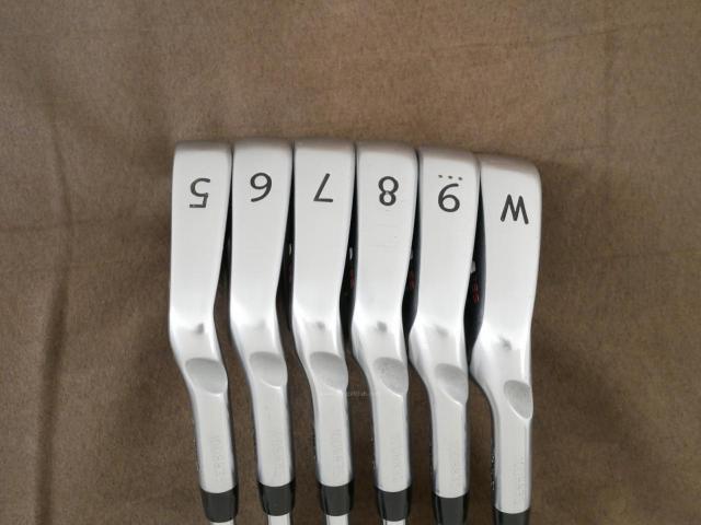 Iron set : Ping : ชุดเหล็ก Ping S55 มีเหล็ก 5-Pw (6 ชิ้น) ก้านเหล็ก Ping CFS Flex S