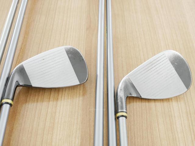 Iron set : PRGR : ชุดเหล็กกระเทย PRGR Super Egg Iron (ปี 2018 ตัวท๊อปสุด หน้าเด้งเกินกฏ ใช้แข่งไม่ได้ ตีไกลมากๆ) มีเหล็ก 6-Pw,Aw,As,Sw (8 ชิ้น) ก้านกราไฟต์ Flex R (M-37)