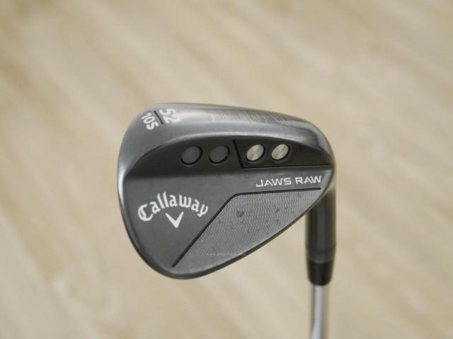Wedge : Callaway : Wedge Callaway JAWS RAW (รุ่นปี 2023) Loft 52 ก้านเหล็ก Dynamic Gold S200