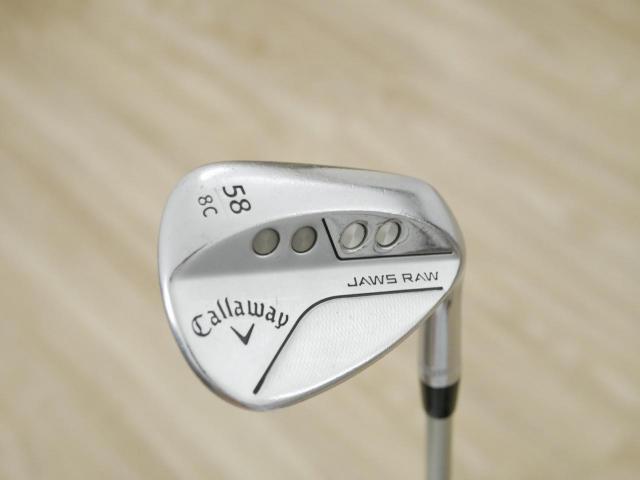 Wedge : Callaway : Wedge Callaway JAWS RAW (ปี 2023) Loft 58 ก้านกราไฟต์ Fujikura MCI WG6