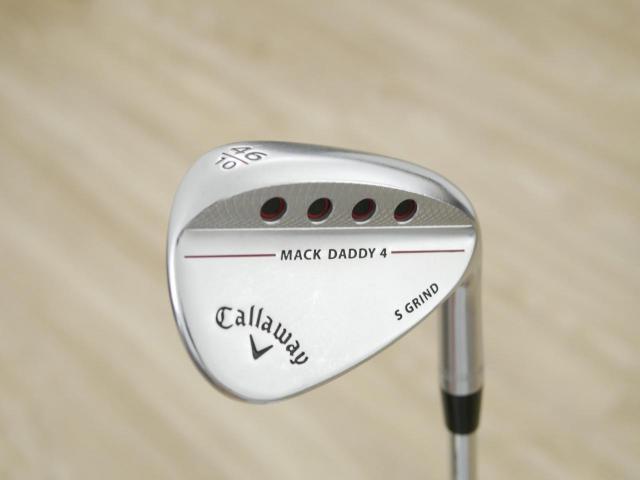 Wedge : Callaway : Wedge Callaway Mack Daddy 4 Milled Loft 46 ก้านเหล็ก NS Pro 750 Wrap Tech Flex R