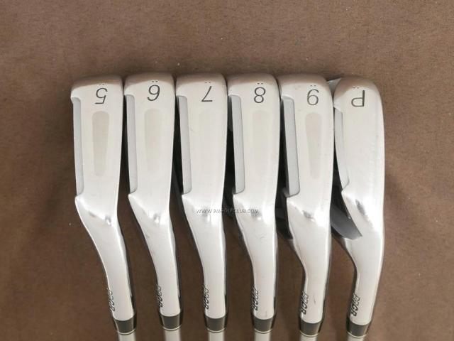 Iron set : PRGR : ชุดเหล็ก PRGR ID Nabla RS Titan Face (ปี 2015 หน้าเด้ง ตีไกล) มีเหล็ก 5-Pw (6 ชิ้น) ก้านกราไฟต์ Mitsubishi Rayon M-40 (Flex SR)