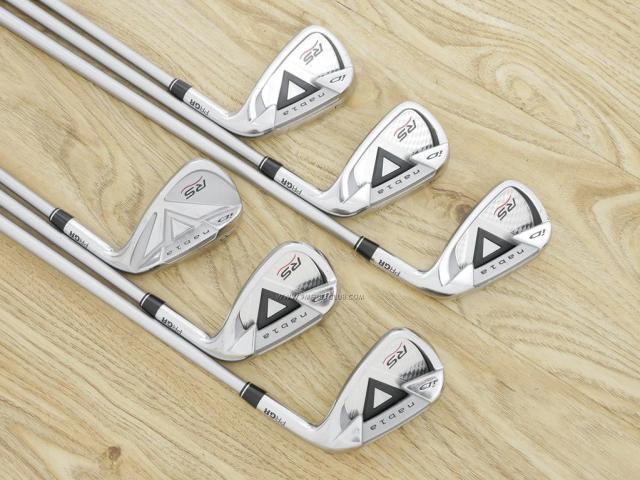 Iron set : PRGR : ชุดเหล็ก PRGR ID Nabla RS Titan Face (ปี 2015 หน้าเด้ง ตีไกล) มีเหล็ก 5-Pw (6 ชิ้น) ก้านกราไฟต์ Mitsubishi Rayon M-40 (Flex SR)
