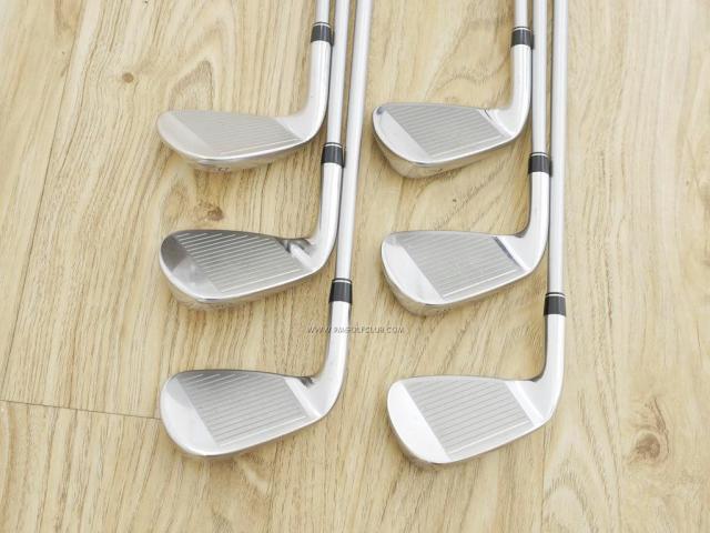 Iron set : PRGR : ชุดเหล็ก PRGR ID Nabla RS Titan Face (ปี 2015 หน้าเด้ง ตีไกล) มีเหล็ก 5-Pw (6 ชิ้น) ก้านกราไฟต์ Mitsubishi Rayon M-40 (Flex SR)