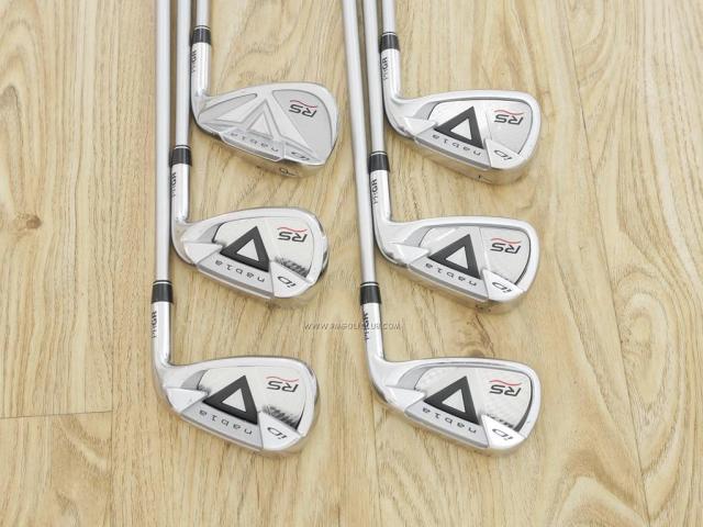 Iron set : PRGR : ชุดเหล็ก PRGR ID Nabla RS Titan Face (ปี 2015 หน้าเด้ง ตีไกล) มีเหล็ก 5-Pw (6 ชิ้น) ก้านกราไฟต์ Mitsubishi Rayon M-40 (Flex SR)
