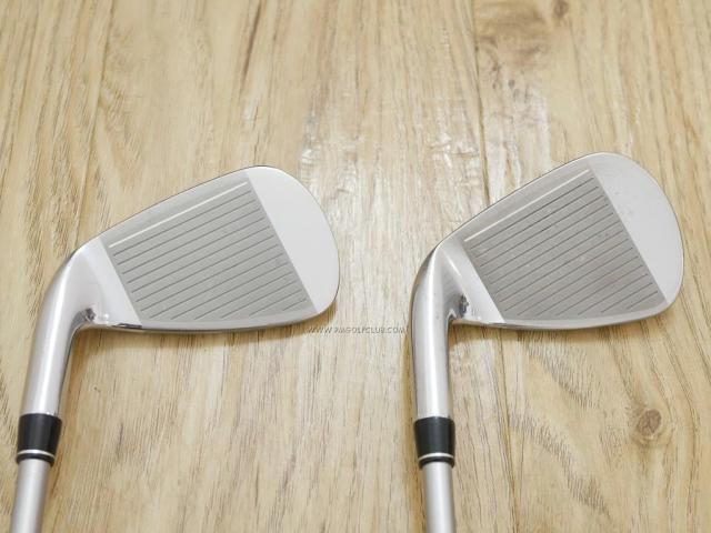 Iron set : PRGR : ชุดเหล็ก PRGR ID Nabla RS Titan Face (ปี 2015 หน้าเด้ง ตีไกล) มีเหล็ก 5-Pw (6 ชิ้น) ก้านกราไฟต์ Mitsubishi Rayon M-40 (Flex SR)