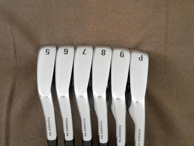 Iron set : Callaway : ชุดเหล็ก Callaway APEX Pro Forged (ออกปี 2024) มีเหล็ก 5-Pw (6 ชิ้น) ก้านเหล็ก Dynamic Gold 115 MID S200