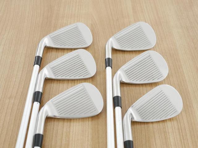 Iron set : Callaway : ชุดเหล็ก Callaway Big Bertha Beta (ใบใหญ่ ตีง่ายมาก) มีเหล็ก 6-Pw,Sw (6 ชิ้น) ก้านกราไฟต์ Fujikura Air Speeder Flex S