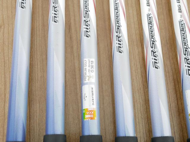 Iron set : Callaway : ชุดเหล็ก Callaway Big Bertha Beta (ใบใหญ่ ตีง่ายมาก) มีเหล็ก 6-Pw,Sw (6 ชิ้น) ก้านกราไฟต์ Fujikura Air Speeder Flex S