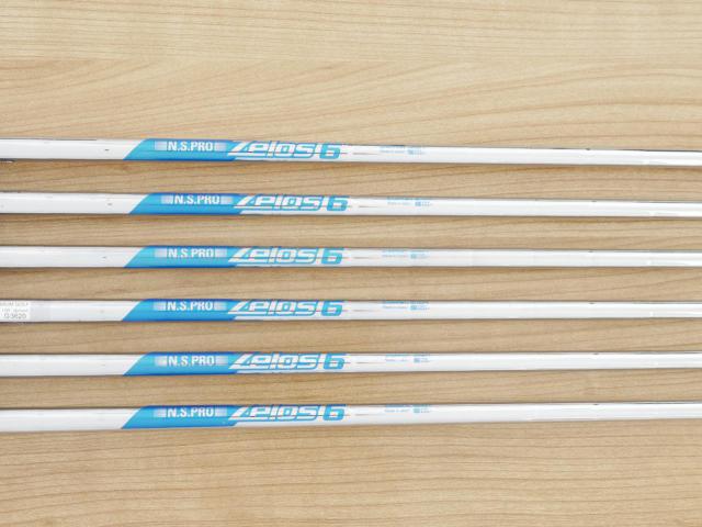 Iron set : Ping : ชุดเหล็ก Ping G710 (ปี 2021 Japan Spec. ใบใหญ่ ง่ายที่สุด ไกลที่สุดของ Ping) มีเหล็ก 5-Pw (6 ชิ้น) ก้านเหล็ก NS Pro Zelos 6 Flex R