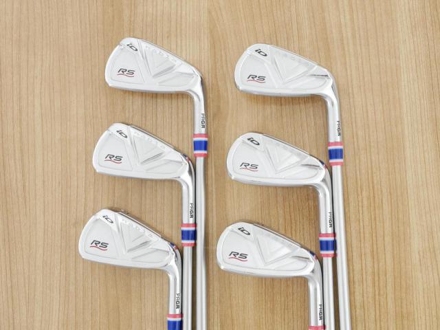Iron set : PRGR : ชุดเหล็ก PRGR ID Nabla RS Forged มีเหล็ก 5-Pw (6 ชิ้น) ก้านกราไฟต์ Roddio I-8 Flex SR