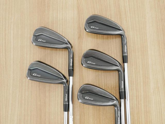 Iron set : Ping : ชุดเหล็ก Ping G710 (รุ่นปี 2021 Japan Spec. ใบใหญ่ ง่ายที่สุด ไกลที่สุดของ Ping) มีเหล็ก 6-Pw (5 ชิ้น) ก้านเหล็ก NS Pro 950 NEO Flex S