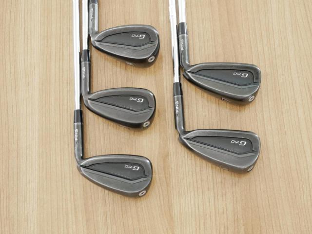 Iron set : Ping : ชุดเหล็ก Ping G710 (รุ่นปี 2021 Japan Spec. ใบใหญ่ ง่ายที่สุด ไกลที่สุดของ Ping) มีเหล็ก 6-Pw (5 ชิ้น) ก้านเหล็ก NS Pro 950 NEO Flex S