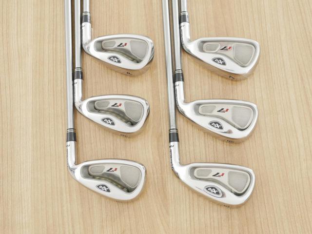 Iron set : Taylormade : ชุดเหล็ก Taylormade R7 XR (ใบใหญ่ ตีง่าย ไกล) มีเหล็ก 5-Pw (6 ชิ้น) ก้านกราไฟต์ Flex R