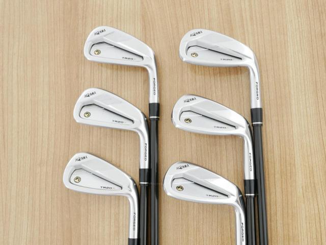 Iron set : Honma : ชุดเหล็ก Honma Tour World TR20P (ออกปี 2020) มีเหล็ก 6-11 (6 ชิ้น) ก้านกราไฟต์ Honma Vizard TR20-65 Flex R