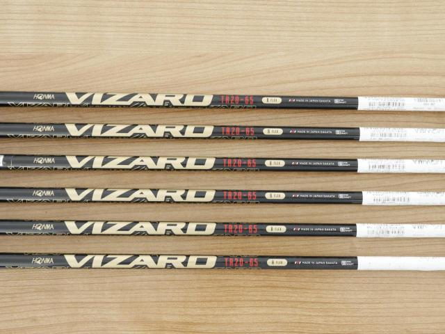 Iron set : Honma : ชุดเหล็ก Honma Tour World TR20P (ออกปี 2020) มีเหล็ก 6-11 (6 ชิ้น) ก้านกราไฟต์ Honma Vizard TR20-65 Flex R