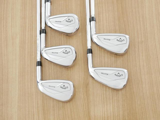 Iron set : Callaway : ชุดเหล็ก Callaway ELYTE (รุ่นล่าสุด ออกปี 2025 ตีง่ายมาก ไกล Japan Spec.) มีเหล็ก 6-Pw (5 ชิ้น) ก้านเหล็ก NS Pro 750 NEO Flex S