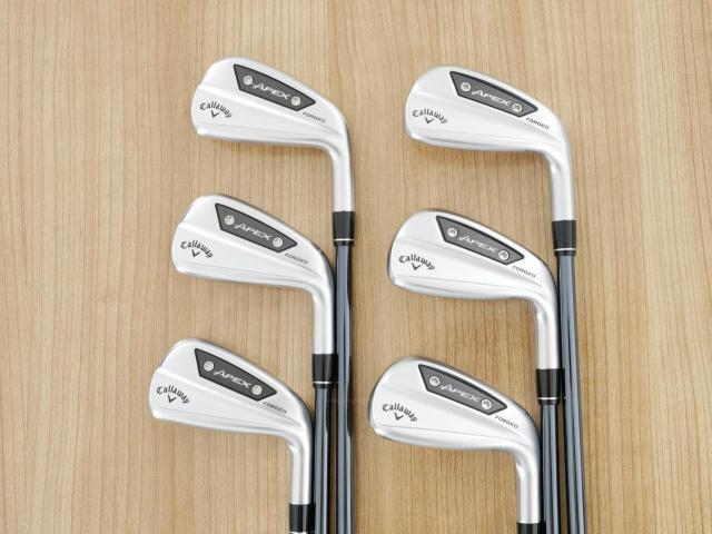 Iron set : Callaway : ชุดเหล็ก Callaway APEX Ai200 Forged (รุ่นล่าสุด ออกปี 2024) มีเหล็ก 5-Pw (6 ชิ้น) ก้านกราไฟต์ UST Mamiya RECOIL DART 6 Flex R