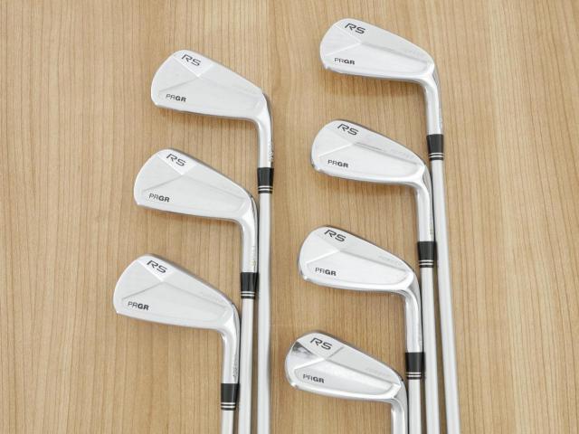 Iron set : PRGR : ชุดเหล็ก PRGR RS Forged (นุ่มมากๆ) มีเหล็ก 4-Pw (7 ชิ้น) ก้านกราไฟต์ Fujikura MCI 90 Flex S