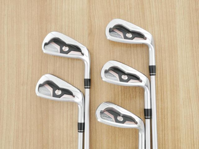 Lady club : All : ชุดเหล็ก Callaway Legacy V (Forged) มีเหล็ก 7-Pw,Sw (5 ชิ้น) ก้านกราไฟต์ Flex A (Lady)