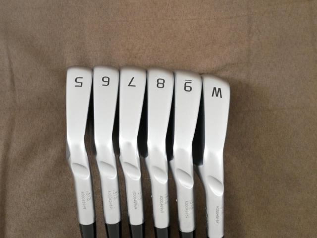 Iron set : Ping : ชุดเหล็ก Ping i59 Forged (ออกปี 2022 คม แน่นมากๆ) มีเหล็ก 5-Pw (6 ชิ้น) ก้านกราไฟต์ Graphite Design RAUNE i75 Flex R