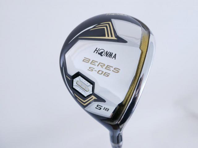 Fairway Wood : Honma : หัวไม้ 5 Honma Beres S-06 (ปี 2019) Loft 18 ก้าน ARMRQ X (47) FLex R (2 ดาว)