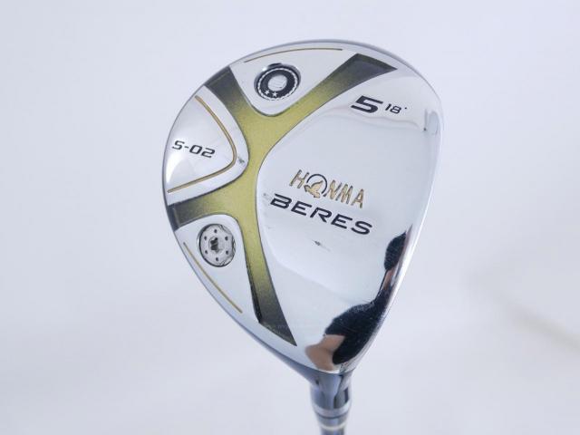 Fairway Wood : Honma : หัวไม้ 5 Honma Beres S-02 Loft 18 ก้าน ARMRQ 6 (49) Flex R (2 ดาว)