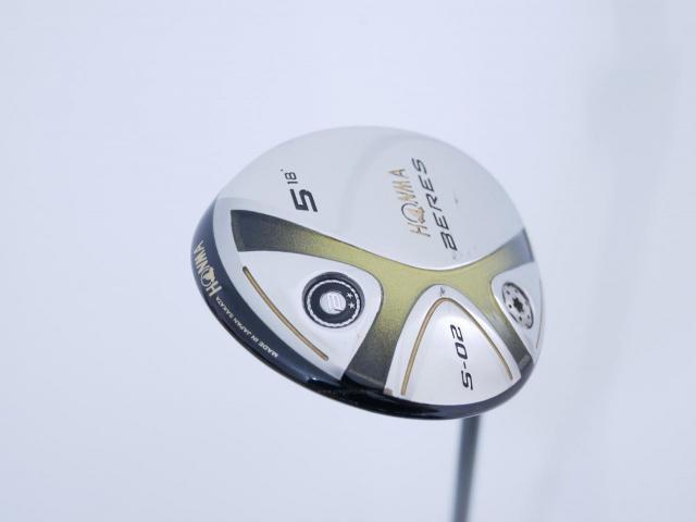 Fairway Wood : Honma : หัวไม้ 5 Honma Beres S-02 Loft 18 ก้าน ARMRQ 6 (49) Flex R (2 ดาว)