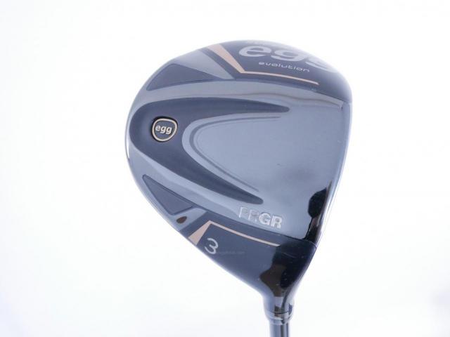 Fairway Wood : PRGR : หัวไม้ 3 PRGR Super EGG Evolution (รุ่นล่าสุด ออกปี 2024 หน้าเด้งเกินกฏ ตีไกลมาก) Loft 16 Flex R (M-37)