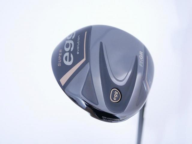 Fairway Wood : PRGR : หัวไม้ 5 PRGR Super EGG Evolution (รุ่นล่าสุด ออกปี 2024 หน้าเด้งเกินกฏ ตีไกลมาก) Loft 19 Flex R (M-37)