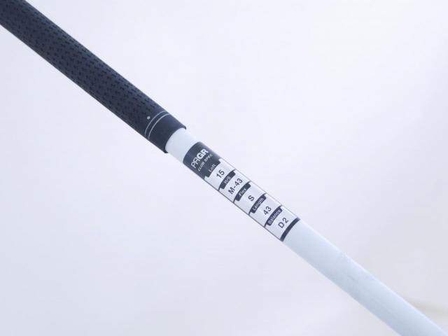 Fairway Wood : PRGR : หัวไม้ 3 PRGR Egg Spoon BLACK (ปี 2022) Loft 15 ก้าน Mitsubishi Diamana Flex S