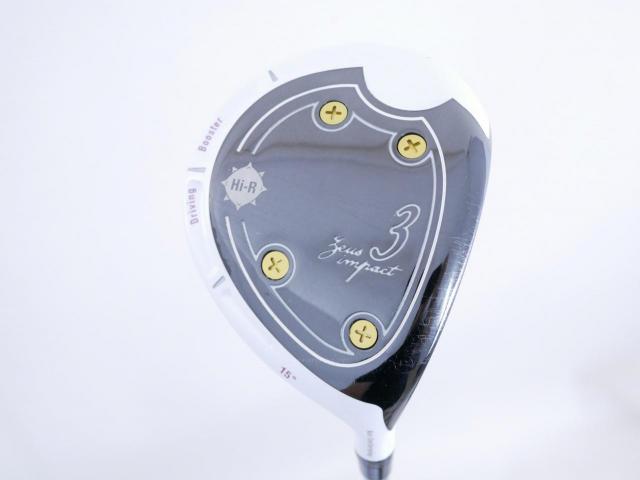 Fairway Wood : Kasco : หัวไม้ 3 Kasco ZEUS Impact Hi-Cor (ปี 2018 หน้าเด้งเกินกฏ) Loft 15 Flex SR