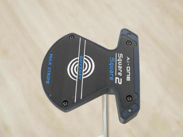 Putter : All : พัตเตอร์ Odyssey Ai-ONE Square 2 Square Max Stripe (รุ่นล่าสุด ออกปี 2025) ก้าน Stroke LAB 90 ยาว 34 นิ้ว