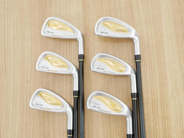 Iron set : Honma : ชุดเหล็ก Honma TwinMarks TM-503 มีเหล็ก 5-10 (6 ชิ้น) ก้านกราไฟต์ Honma TK-353 Twin Kick Flex R2 (2 ดาว)