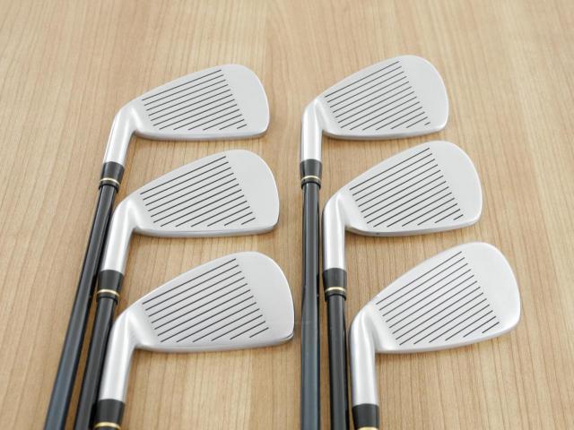 Iron set : Honma : ชุดเหล็ก Honma TwinMarks TM-503 มีเหล็ก 5-10 (6 ชิ้น) ก้านกราไฟต์ Honma TK-353 Twin Kick Flex R2 (2 ดาว)