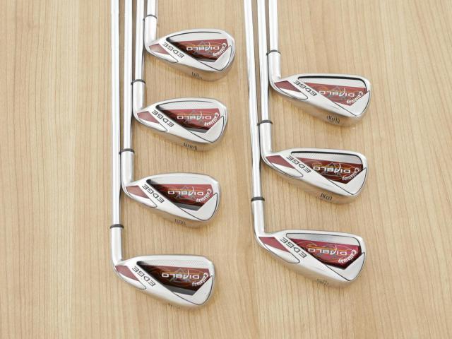 Iron set : Callaway : ชุดเหล็ก Callaway Diablo EDGE มีเหล็ก 4-Pw (7 ชิ้น) ก้านเหล็ก Flex S