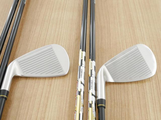 Iron set : Katana : ชุดเหล็ก Katana Sword Sniper Z (ใบใหญ่ ตีง่าย) มีเหล็ก 5-Pw,Aw,Sw (8 ชิ้น) ก้านกราไฟต์ Fujikura Speeder 589 Flex R