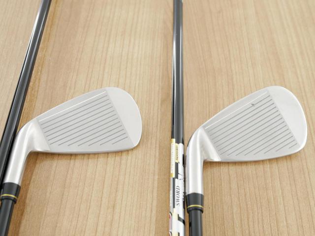 Iron set : Katana : ชุดเหล็ก Katana Sword Sniper Z (ใบใหญ่ ตีง่าย) มีเหล็ก 5-Pw,Aw,Sw (8 ชิ้น) ก้านกราไฟต์ Fujikura Speeder 589 Flex R