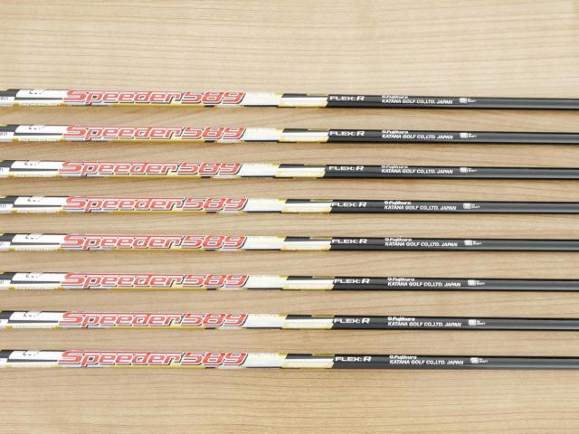 Iron set : Katana : ชุดเหล็ก Katana Sword Sniper Z (ใบใหญ่ ตีง่าย) มีเหล็ก 5-Pw,Aw,Sw (8 ชิ้น) ก้านกราไฟต์ Fujikura Speeder 589 Flex R