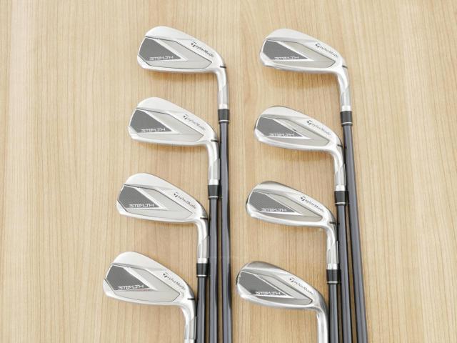 Iron set : Taylormade : ชุดเหล็ก Taylormade Stealth (ออกปี 2022 Japan Spec.) มีเหล็ก 5-Pw,Aw,Sw (8 ชิ้น) ก้านกราไฟต์ Mitsubishi Tensei TM60 Flex R