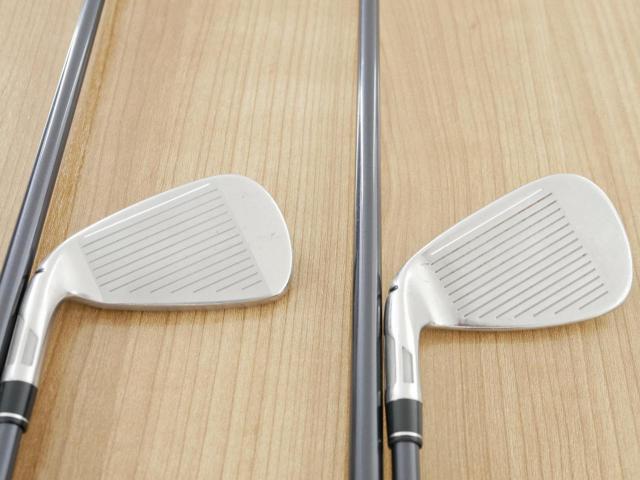Iron set : Taylormade : ชุดเหล็ก Taylormade Stealth (ออกปี 2022 Japan Spec.) มีเหล็ก 5-Pw,Aw,Sw (8 ชิ้น) ก้านกราไฟต์ Mitsubishi Tensei TM60 Flex R
