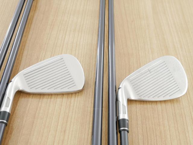 Iron set : Taylormade : ชุดเหล็ก Taylormade Stealth (ออกปี 2022 Japan Spec.) มีเหล็ก 5-Pw,Aw,Sw (8 ชิ้น) ก้านกราไฟต์ Mitsubishi Tensei TM60 Flex R