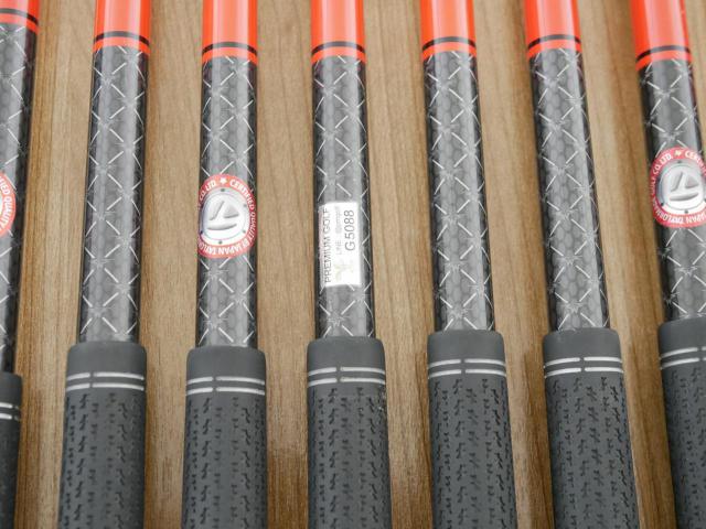 Iron set : Taylormade : ชุดเหล็ก Taylormade Stealth (ออกปี 2022 Japan Spec.) มีเหล็ก 5-Pw,Aw,Sw (8 ชิ้น) ก้านกราไฟต์ Mitsubishi Tensei TM60 Flex R