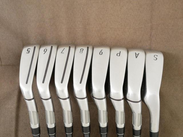 Iron set : Taylormade : ชุดเหล็ก Taylormade Stealth (ออกปี 2022 Japan Spec.) มีเหล็ก 5-Pw,Aw,Sw (8 ชิ้น) ก้านกราไฟต์ Mitsubishi Tensei TM60 Flex R