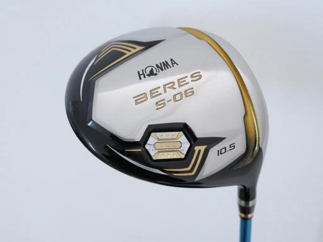 Driver : Honma : **ก้าน 3 ดาว** ไดรเวอร์ Honma Beres S-06 (ปี 2019) Loft 10.5 ก้าน ARMRQ X (43) Flex R (3 ดาว)