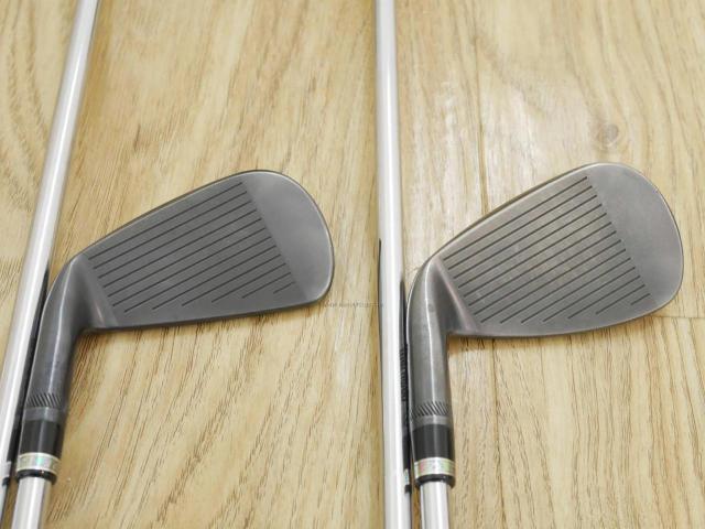 Iron set : Maruman : ชุดเหล็ก Maruman Majesty Royal Black Forged (ปี 2021 รุ่นท๊อป หายาก) มีเหล็ก 5-Pw (6 ชิ้น) ก้านเหล็ก NS Pro ZELOS 7 Flex R