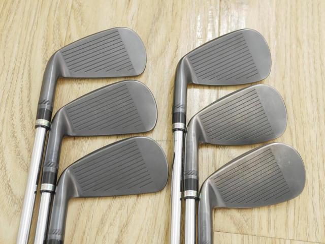 Iron set : Maruman : ชุดเหล็ก Maruman Majesty Royal Black Forged (ปี 2021 รุ่นท๊อป หายาก) มีเหล็ก 5-Pw (6 ชิ้น) ก้านเหล็ก NS Pro ZELOS 7 Flex R