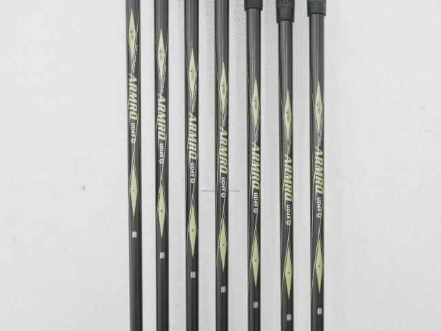 Iron set : Honma : Honma Beres MG703 (หน้าเด้ง) มีเหล็ก 6-11,Sw (7 ชิ้น เทียบเท่า 5-Pw,Sw) ก้าน ARMRQ UD49 Flex R (1 ดาว)
