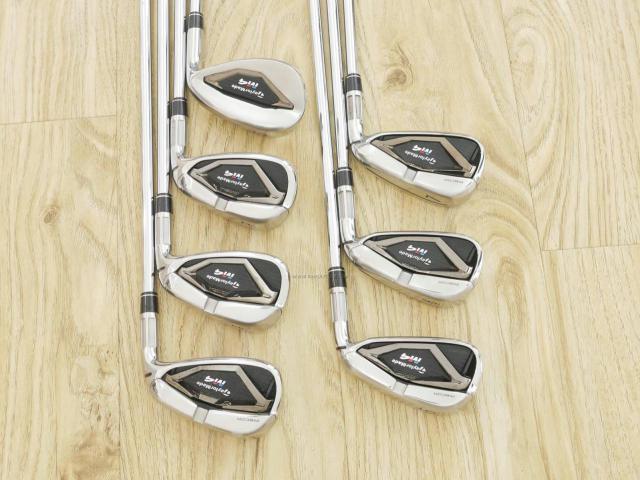 Iron set : Taylormade : ชุดเหล็ก Taylormade M4 (รุ่นปี 2019 Japan Spec) มีเหล็ก 5-Pw,Sw (7 ชิ้น) ก้านเหล็ก 90 Flex R