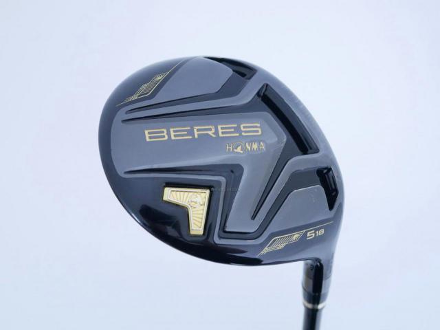 Fairway Wood : Honma : หัวไม้ 5 Honma Beres Black (รุ่นล่าสุด ออกปี 2022) Loft 18 ก้าน Honma ARMRQ MX Flex R